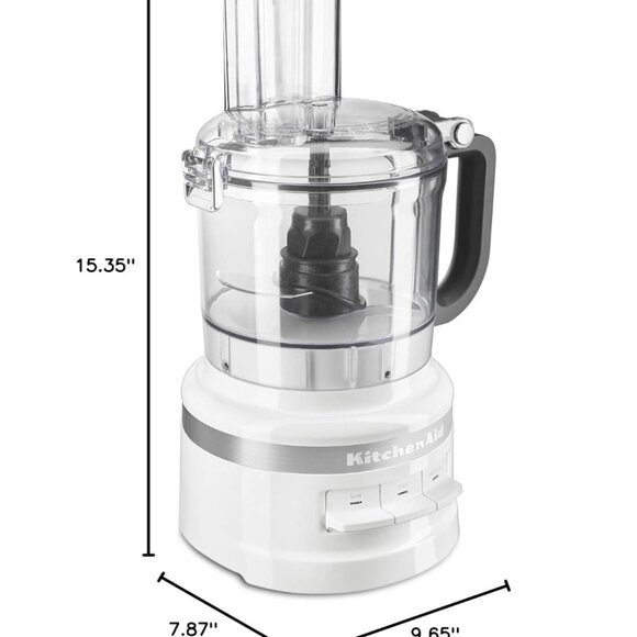 KitchenAid 7-Cup Food Processor KFP0718WH, White - Picture 3 of 3